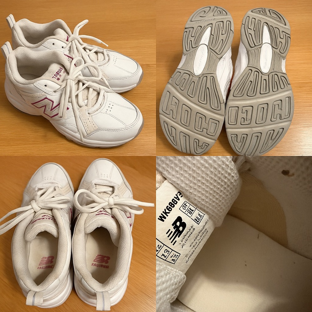 New Balance 608V3 White Training Sneakers Women’s 7.5